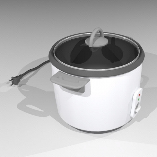 Revit Family-Rice Cooker