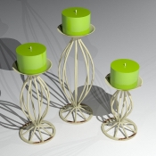 Revit Family-Candle Holders