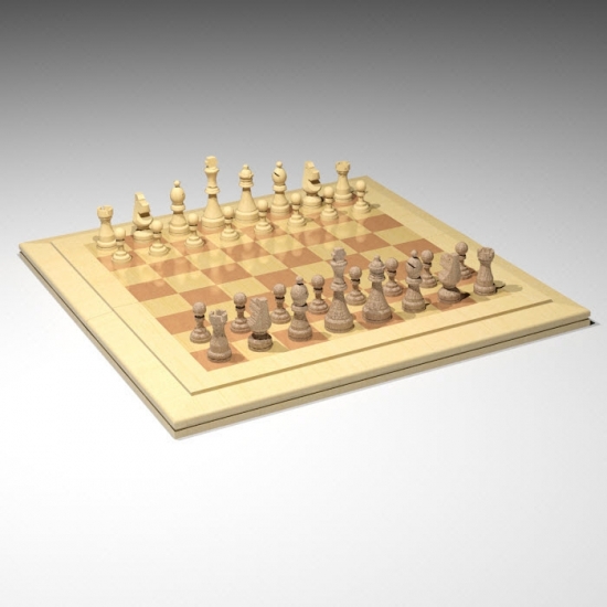 Revit Family-Chess Set