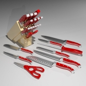 Revit Family-Knife Set