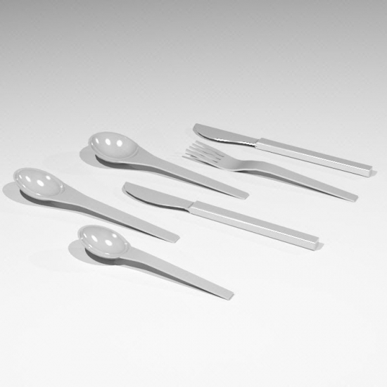 Revit Family-Silverware