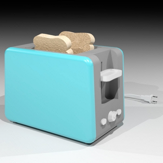 Revit Family-Toaster