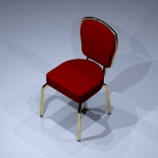 Revit Family-Poker Chair-1