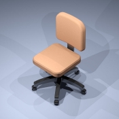 Revit Family-Poker Chair-3