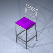 Revit Family-Blackjack Stool-1