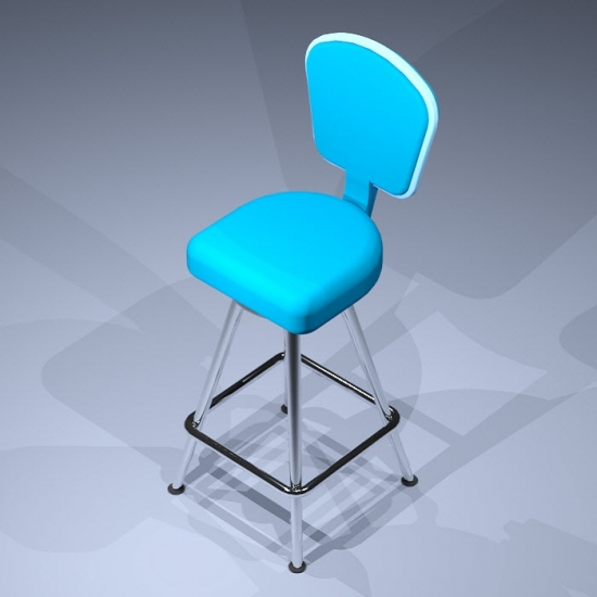 Revit Family-Blackjack Stool-4