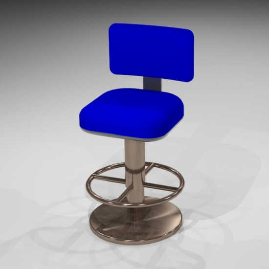 Revit Family-Slot Machine Stool-2