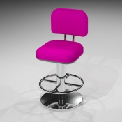 Revit Family-Slot Machine Stool-3